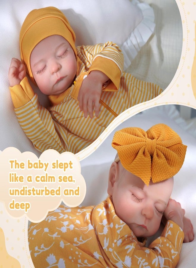 ADFO Lifelike Reborn Baby Dolls Twins, 20 inch Realistic Newborn Real Life Baby Boy Girl Dolls Soft Vinyl Baby Dolls with Clothes and Toy Gift for Kids Age 3+ - Image 2